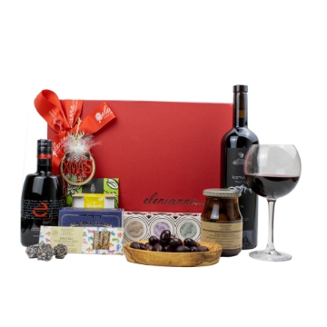 Coffret cadeau grec Elenianna Le chant de Noël – Panier gourmand
