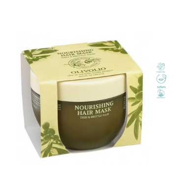 Masque Nourrissant Olivolio 250ml - Traitement de Profonde Hydratation et de Réparation