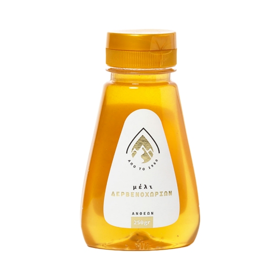 Mourikis Squeeze Flower Honey 250g - Pure Natural Sweetener Delight