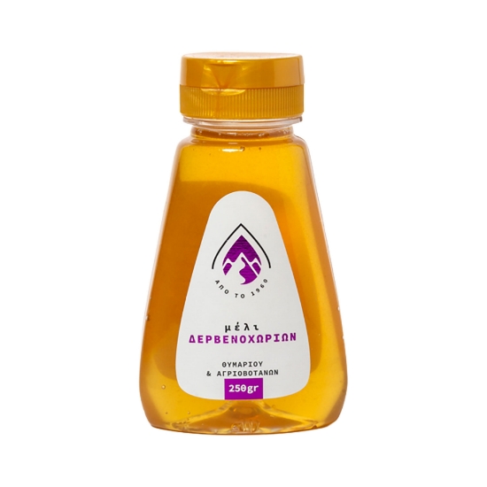 Organic Squeeze Thyme & Wild Herbs Honey 250g - Mourikis Natural Sweetener