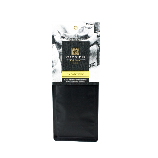 Premium Dark Roasted Greek Coffee Byzantinos, Kifonidis Passion