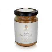 White Truffle Sauce 180g - Magnatum Gourmet Truffle Condiment by Truffle Theory on a clean ecommerce background