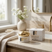 Donkey Milk & Mastic Oil Collagen Booster Intensive Lifting Cream by Mastic Spa in a natural lifestyle setting