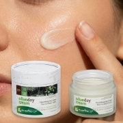 Mastic Spa Oliveday Nourishing Face Day Cream with Chios Mastic shown as a close-up product detail