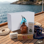 The Meltemi — Personalized Greek Yacht Welcome Gift Box by elenianna