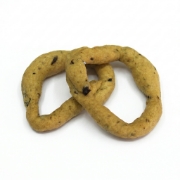 Olive Koulourakia Biscuits with Oregano 260g - Xilofournos Mistrakis on a clean ecommerce background