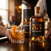 Aged Tsikoudia Premium Cretan Spirit - 12 Months French Oak - 500ml by 35N shown as a close-up product detail