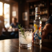 35N Greek Ouzo 200ml shown as a close-up product detail