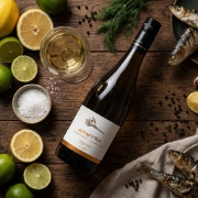 Domain Skouras Armyra 2024 - PGI Peloponnese Dry White Wine 750ml | Chardonnay-Malagousia Blend, French Oak Aged, Corinthia V...