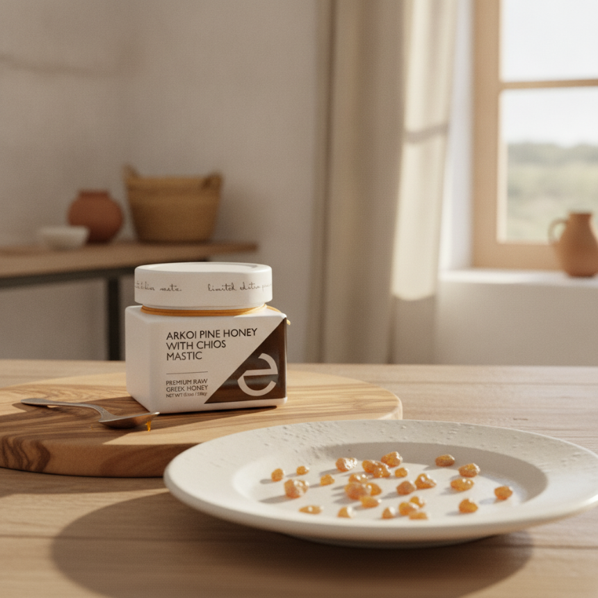 Le Mastic de Chios: Un Symbole d'Excellence pour le Gifting de Luxe et le Corporate Unboxing