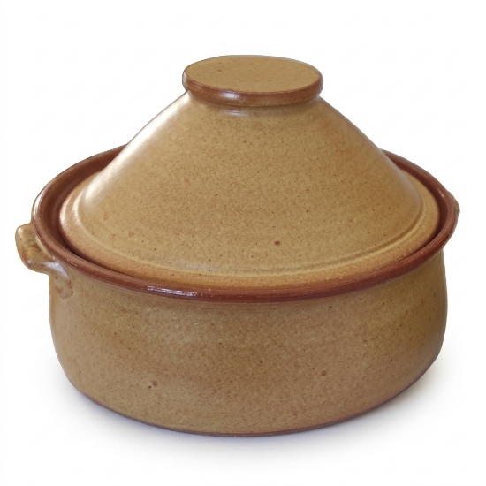 Sifnos Ceramic Casserole Pot with Lid - Authentic Handmade Gastrua (Ø 30cm) | Large Traditional Greek Clay Cooking Vessel for...