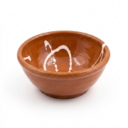 Sifnos Ceramic Olive & Appetizer Bowl - Handcrafted Small Ø 12cm | Traditional Greek Pottery for Meze, Tapas & Entertaining o...