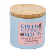 Salt Odyssey Gyros & Souvlaki Seasoning - Greek Mediterranean Herb Blend 28g | Wild Oregano, Thyme, Paprika | Glass Jar with...