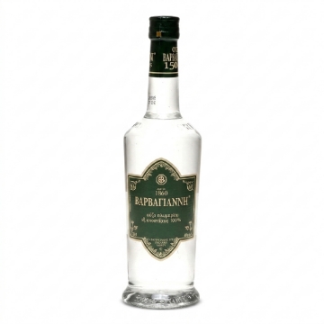 Ouzo Vert Varvayanni 70cl - Spiritueux grec doux 42% vol. | Eau de Lesvos, apéritif à l'anis, distillation traditionnelle