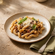 Maggiri Striftaria with Olive Paste & Tomato - Traditional Cretan Twisted Pasta, 250g | Vegan, Handmade in Heraklion, No Arti...
